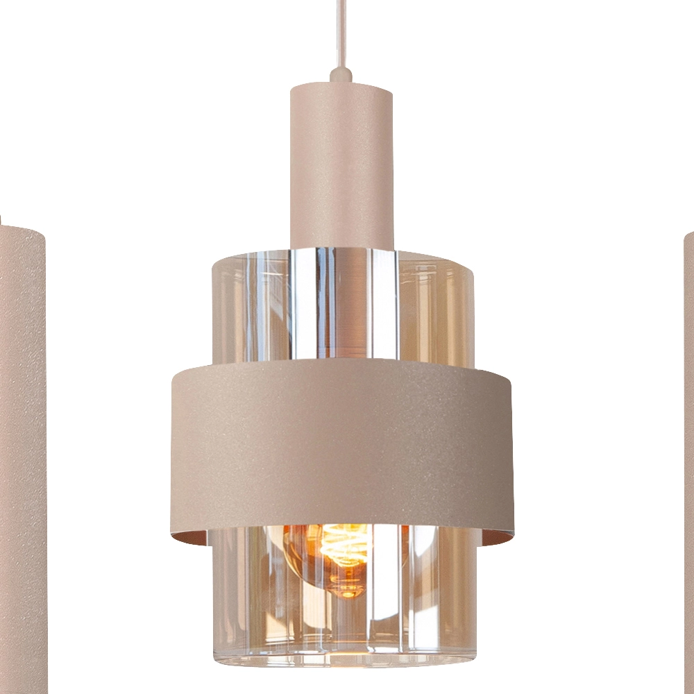 Dining table pendant lamp Marrone 7L - sand Highlight 8718379052101