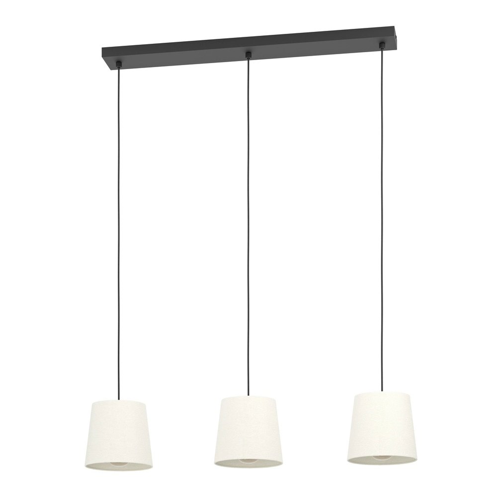 Pendant lamp Febres 3x E27 - sand