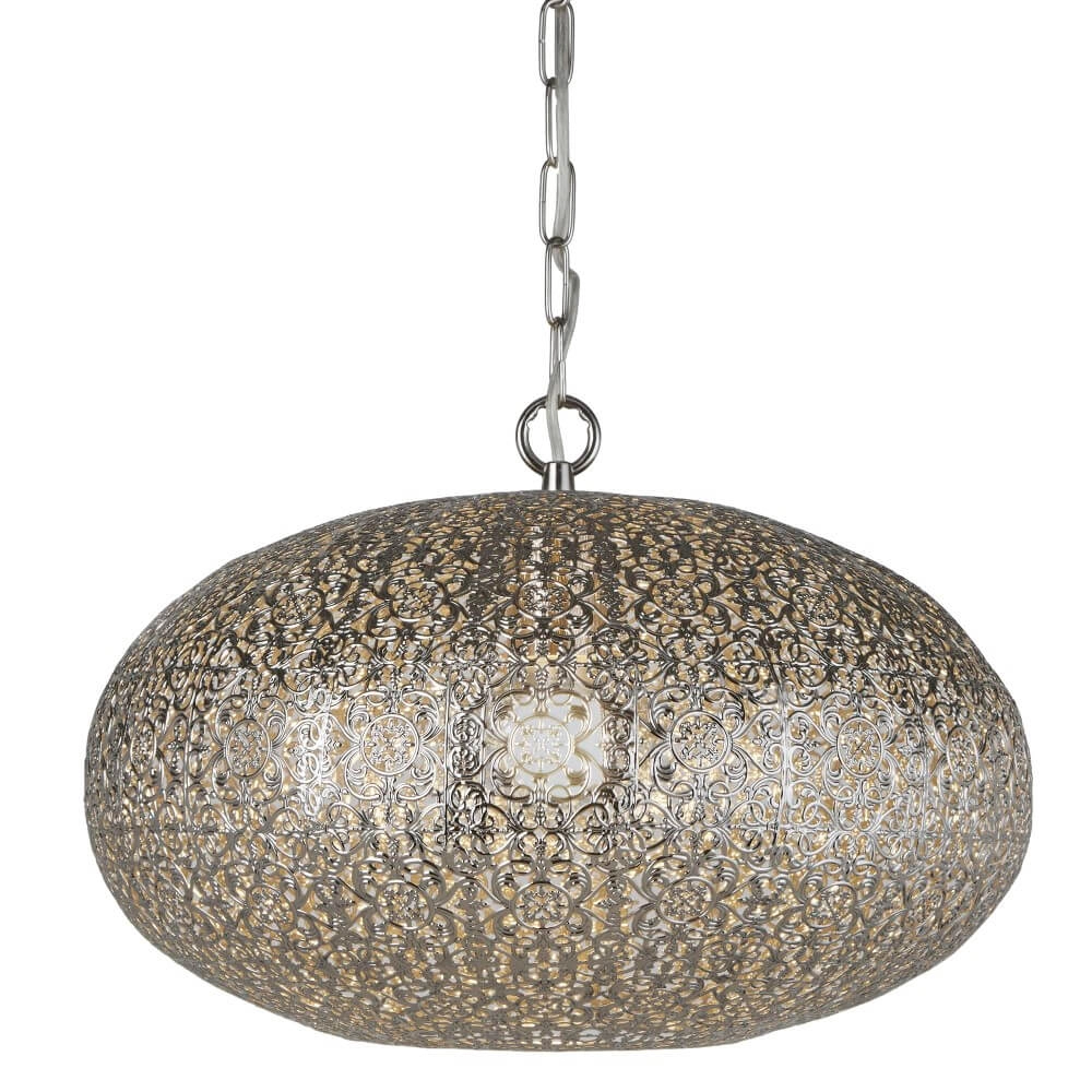 Moroccan style hanging lamp Fretwork Stainless steel