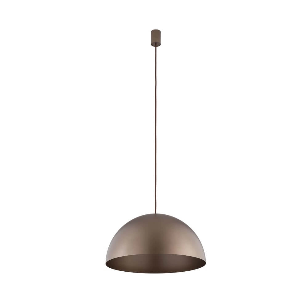 Hanging lamp Hemisphere Super L chocolate brown Lyora 5903139102964