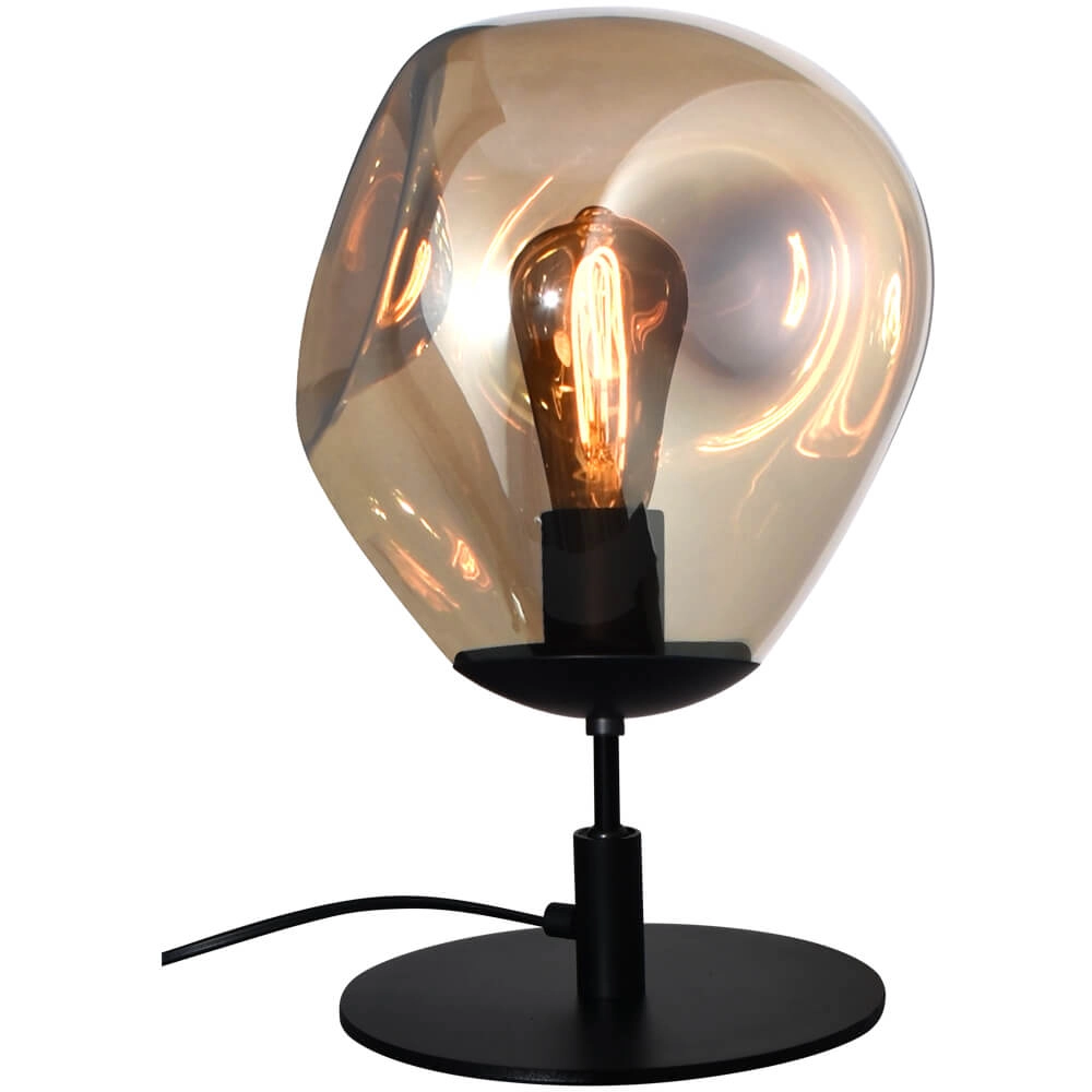 Table lamp Lava Ø 24cm gold glass
