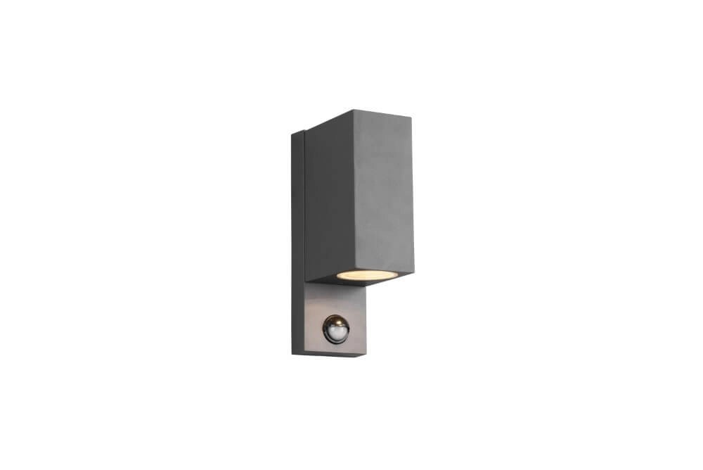 Square up-downlighter Roya with sensor Trio 4017807529241