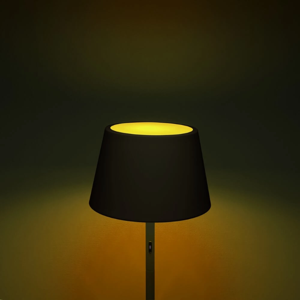 Rechargeable outdoor table lamp Pomezia black KonstSmide 7318307824759