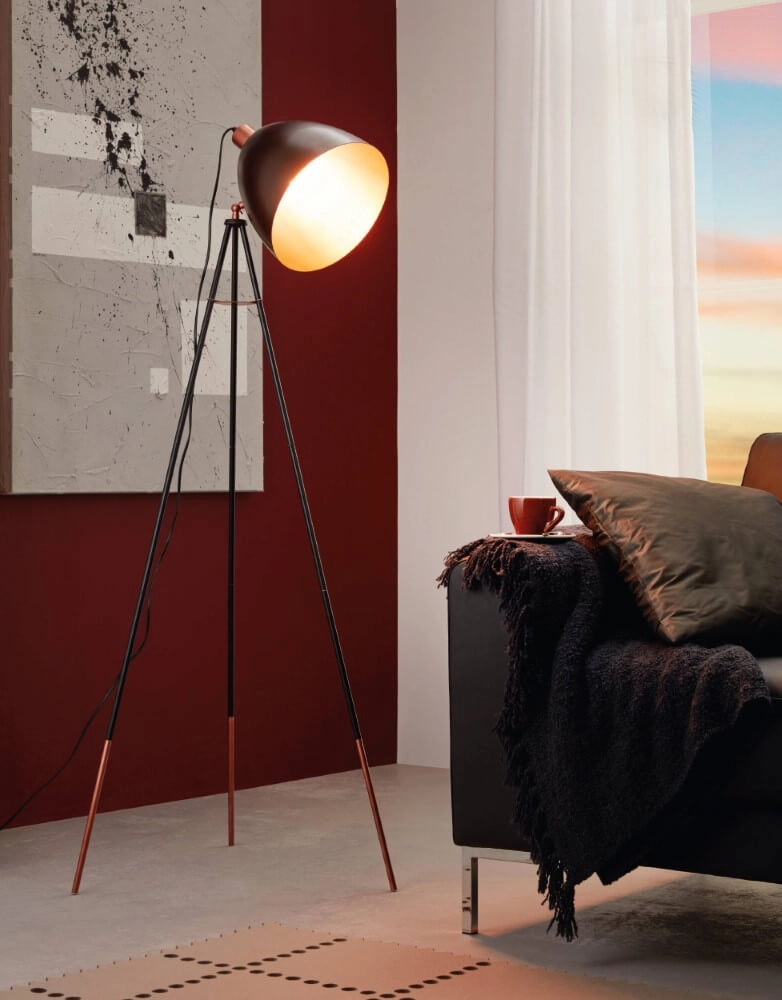 Standing lamp Chester Tripod Eglo 9002759493868