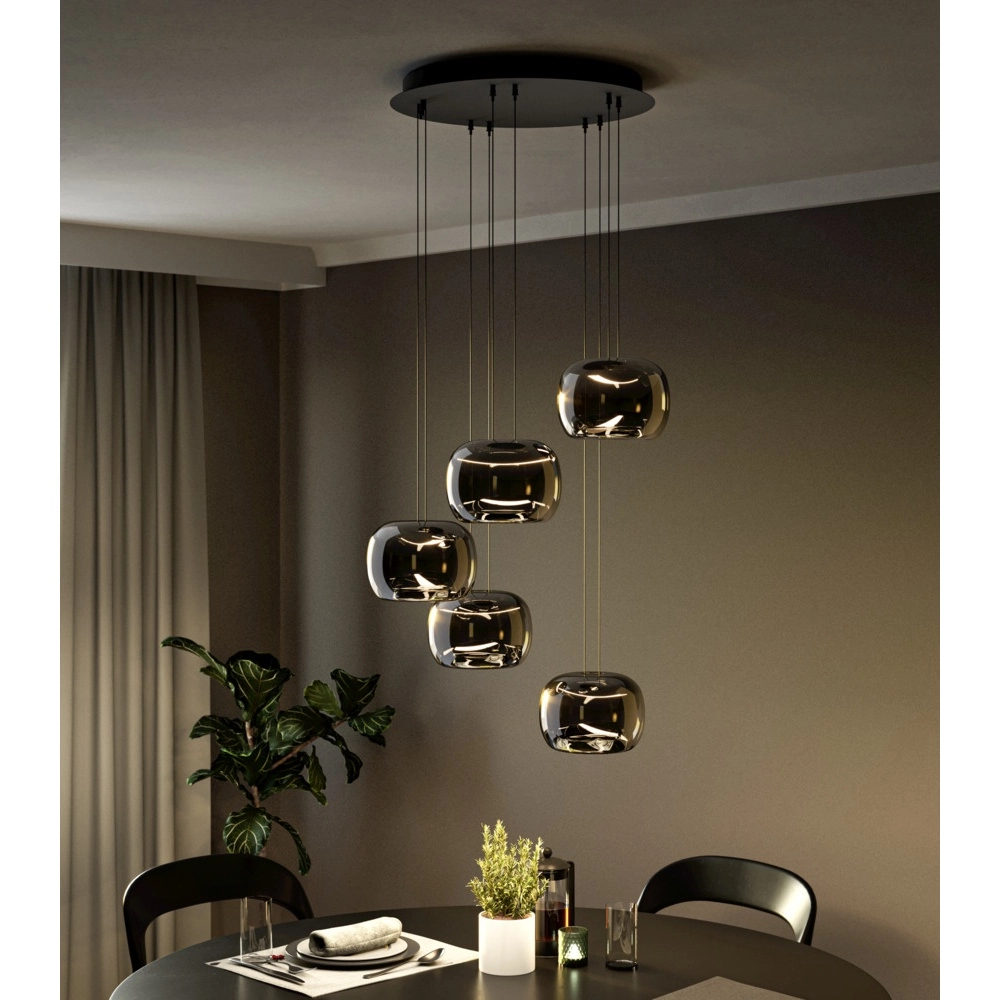 Design pendant lamp Hortunas 5-light Eglo 9008606339228