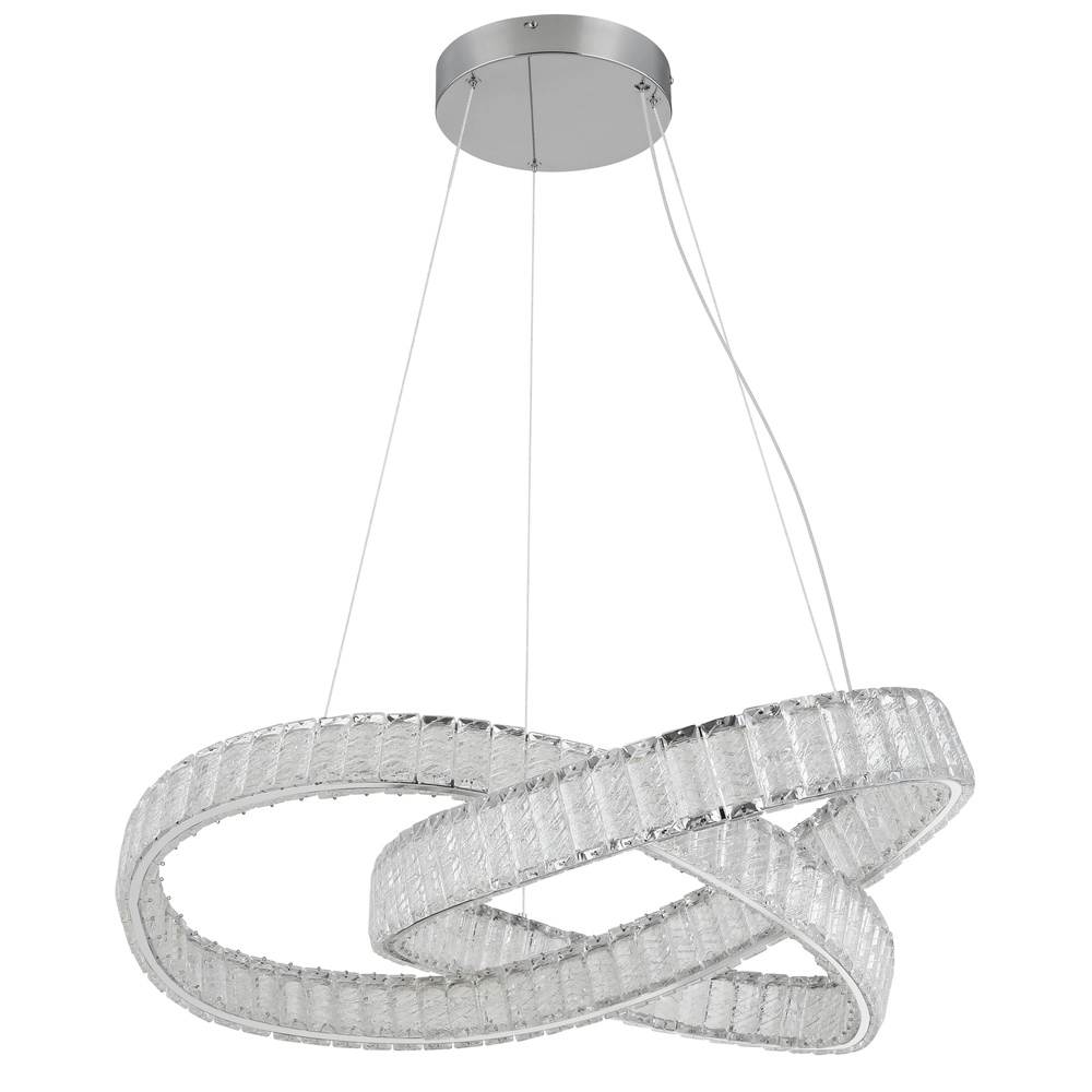 Unique pendant lamp Mucky chrome Globo 9007371468751