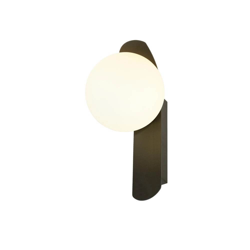 Black wall lamp Sun globe SLV 4024163292825