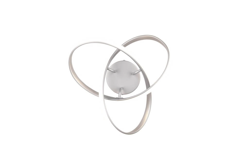 Design ceiling lamp Meo grey Trio 4017807600322