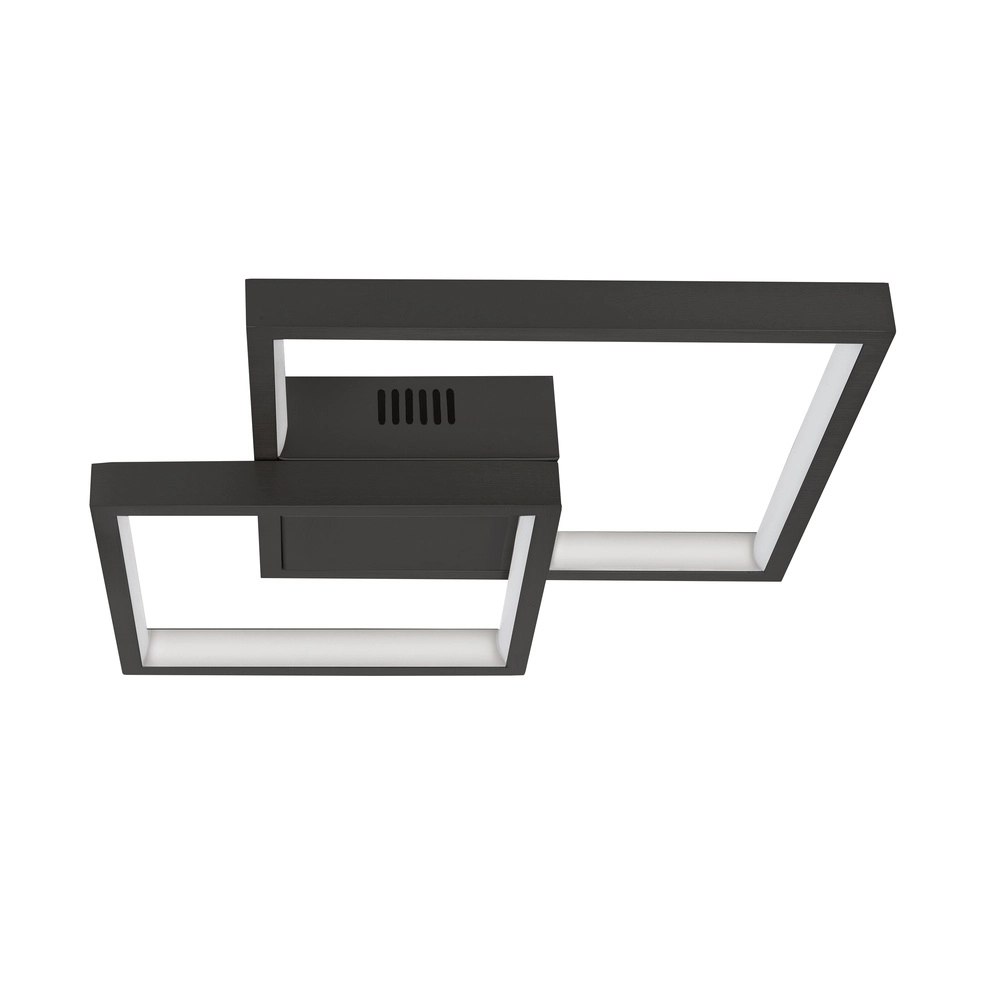 Design ceiling lamp Piazza black 32 x 32cm