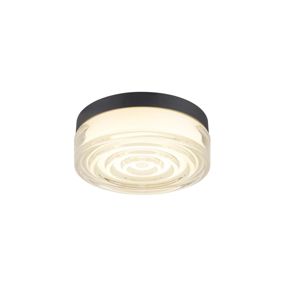 Ceiling lamp Cyft XL Ø20cm black