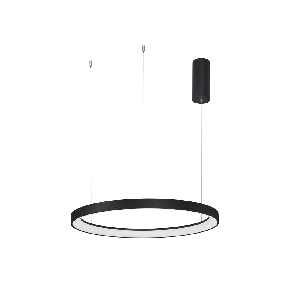 Design pendant lamp Pertino black Ø 58cm 2700K Lyora 5212017446053
