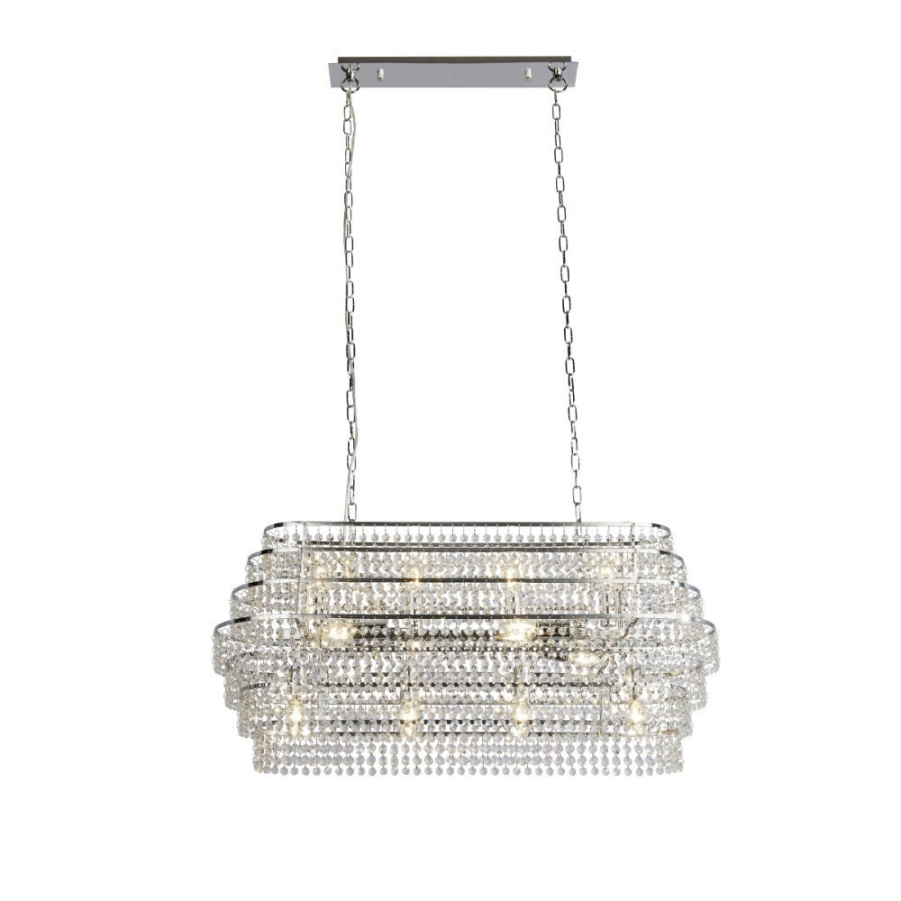 Crystal Chandelier Rene Searchlight 5053423164823