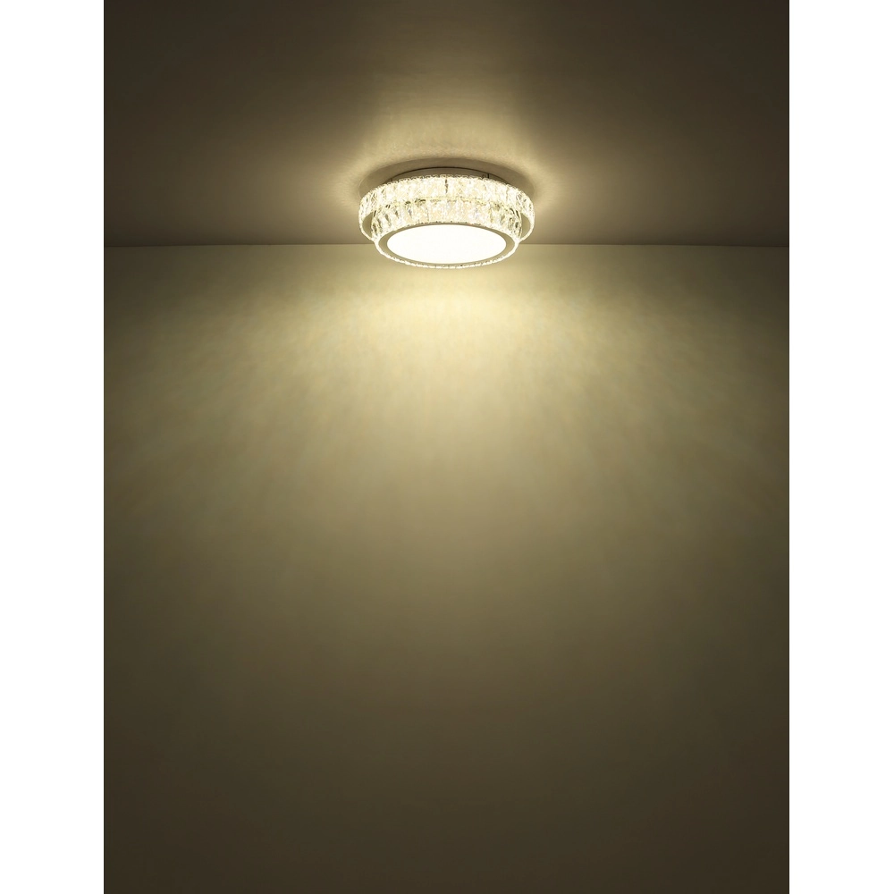 Ceiling lamp Klara Ø 40cm chrome Globo 9007371453085