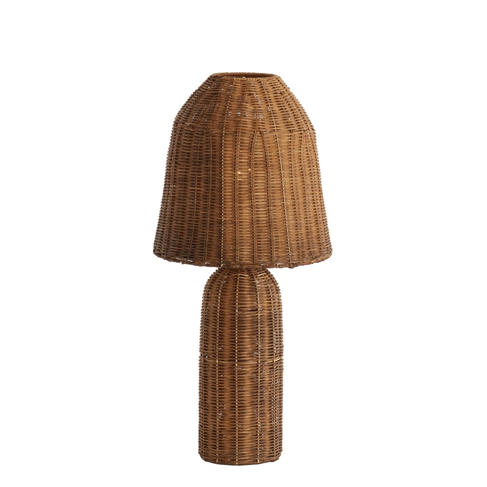 Rattan table lamp Mandor Ø 28.5cm - natural rattan Light & Living 8717807820619