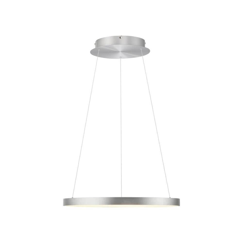Round pendant lamp Hoop aluminium Paul Neuhaus 4012248384718