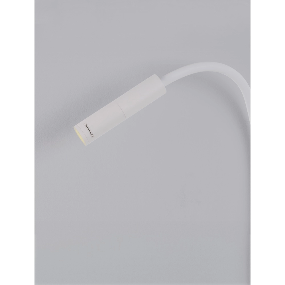 Bedside lamp Sonica white Lyora 5212017454881