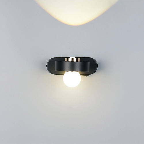 Wall lamp Arpino black 15cm Trio 4017807683639
