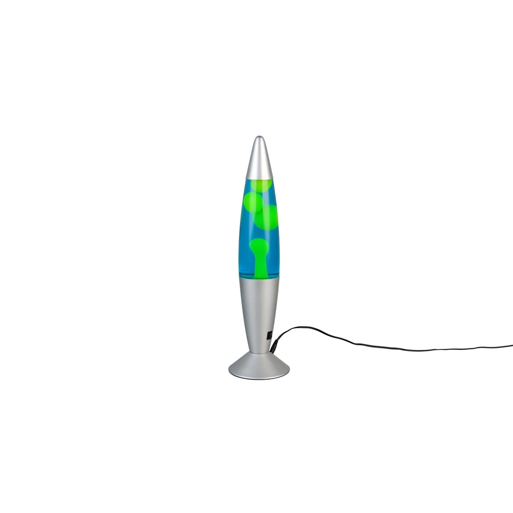 Lava lamp Vesuv Silver with green Trio 4017807668407