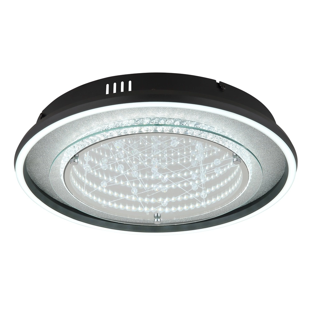 Black ceiling lamp Mirrora Ø 40cm Globo 9007371566853