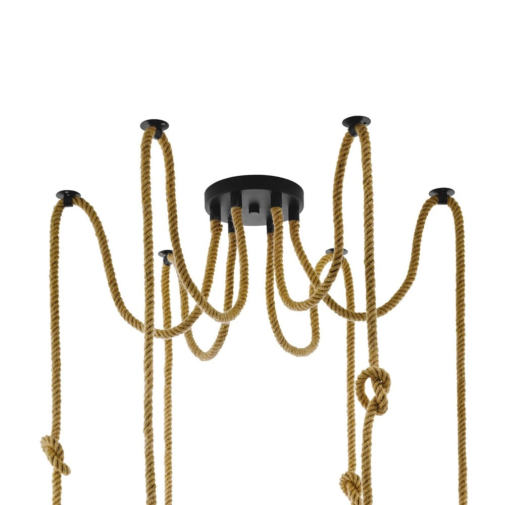 Rope lamp Rampside spider 6-light Eglo 9002759431952