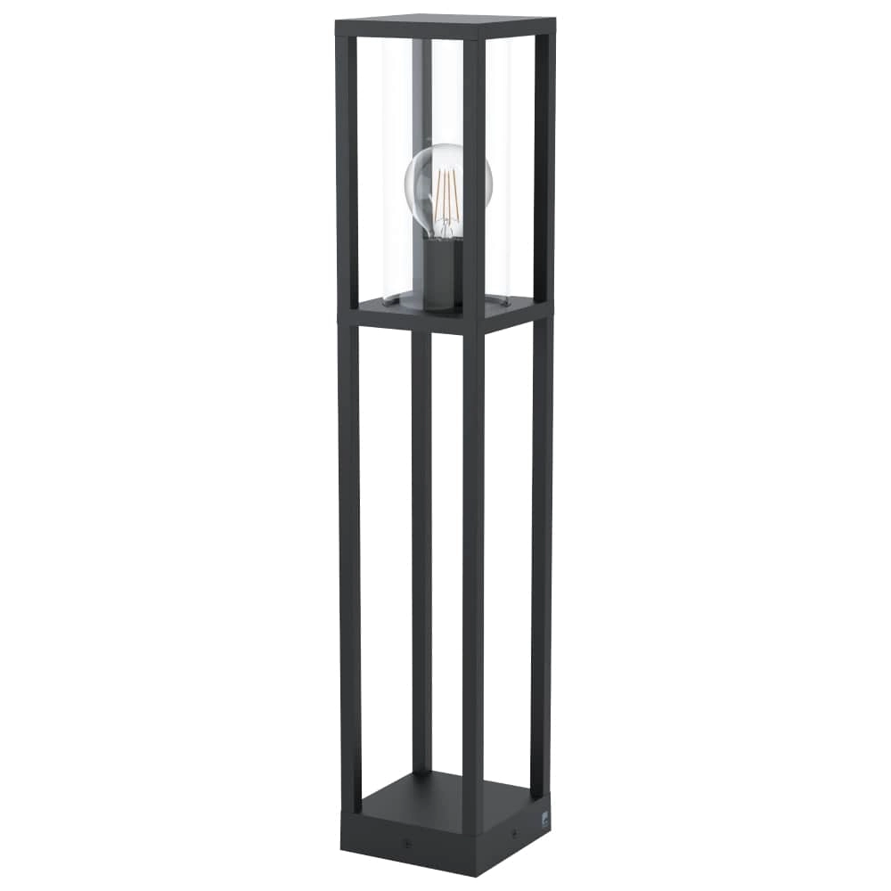 Black standing lamp Cascinetta