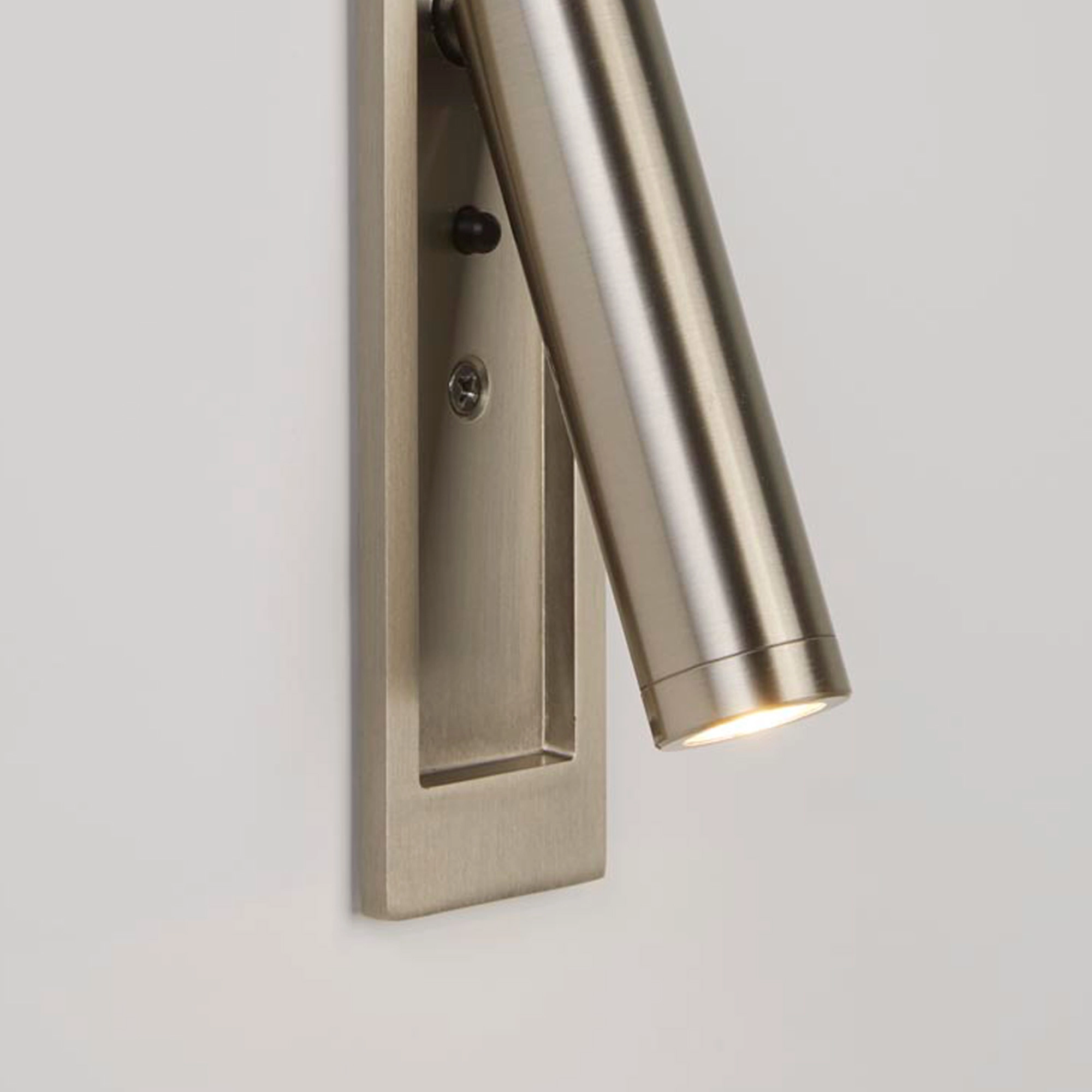 Bedside lamp Marylebone Built-in nickel Lyora 5053423275901