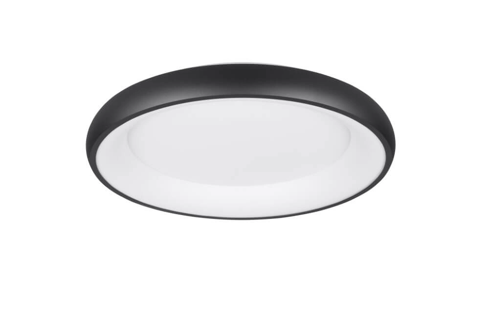 Led ceiling light Cardona black - Ø 60cm Trio 4017807613926
