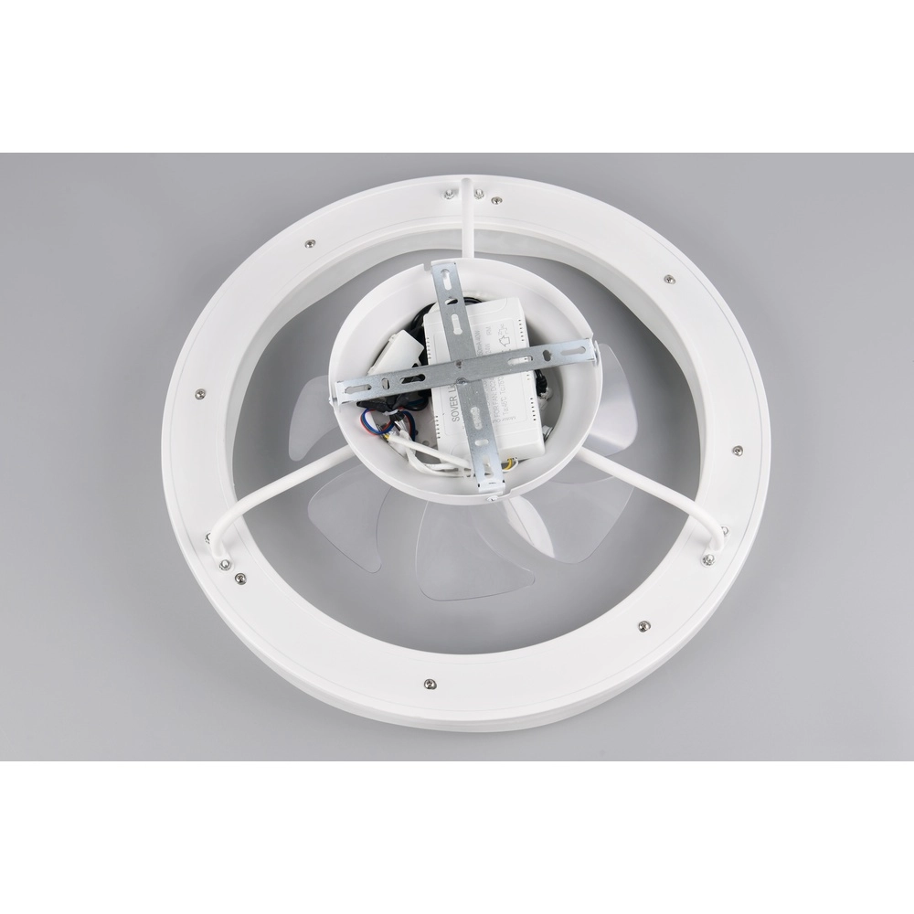 White fan Skaulo design Ø 50cm Trio 4017807698831