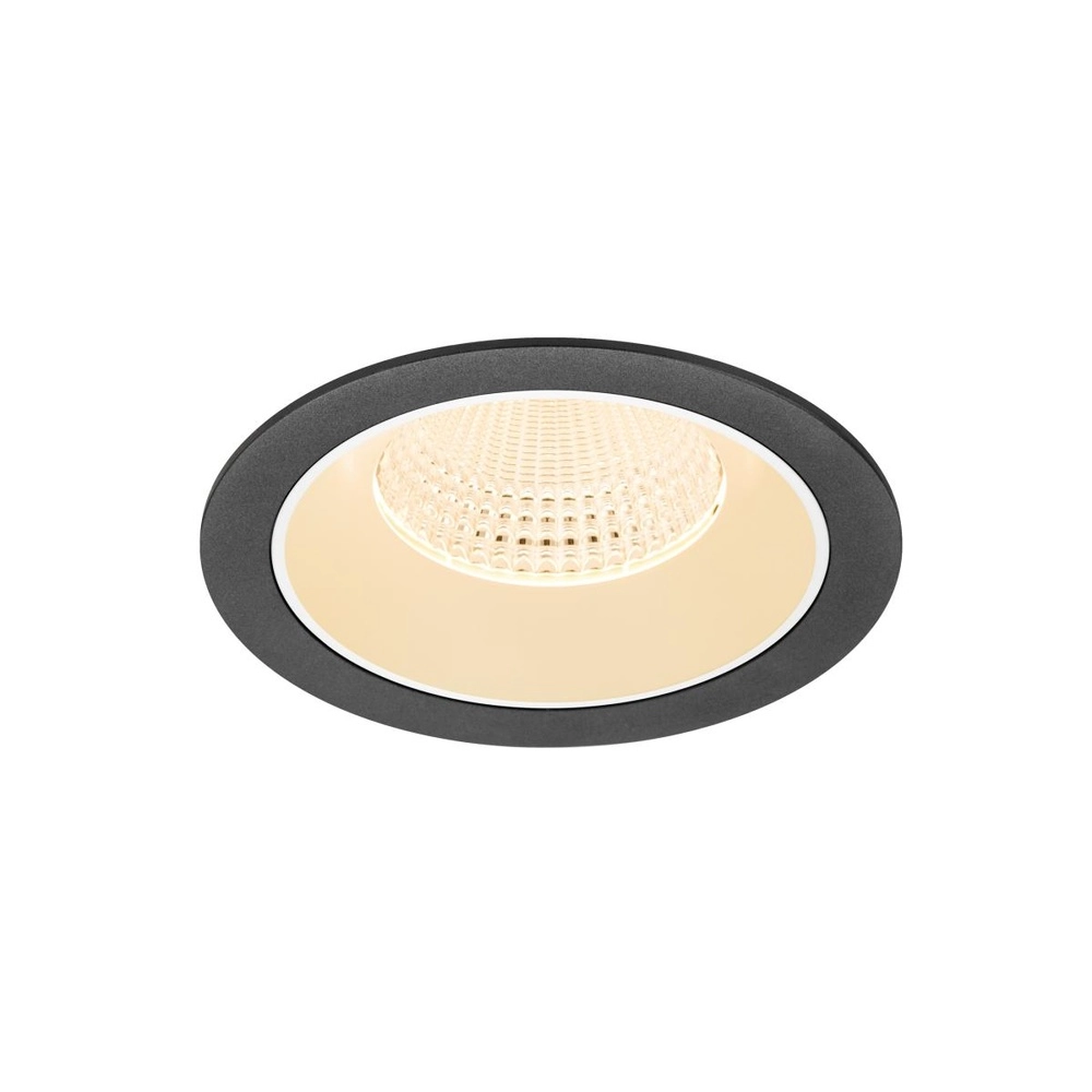 Recessed spotlight Numinos XL black/white 2700K - 55deg