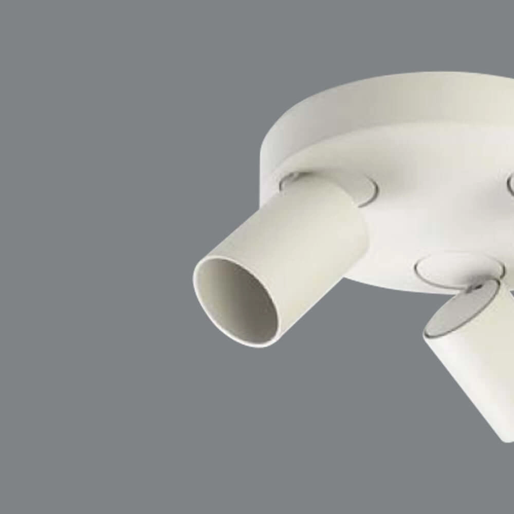Ceiling lamp Moon 3 Round white Lyora
