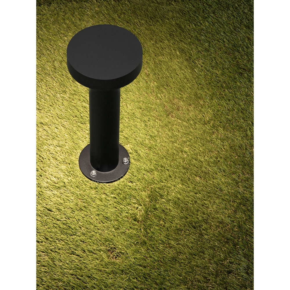 Desing garden lamp Gong black 30cm - 3000K Lyora 5212017496171