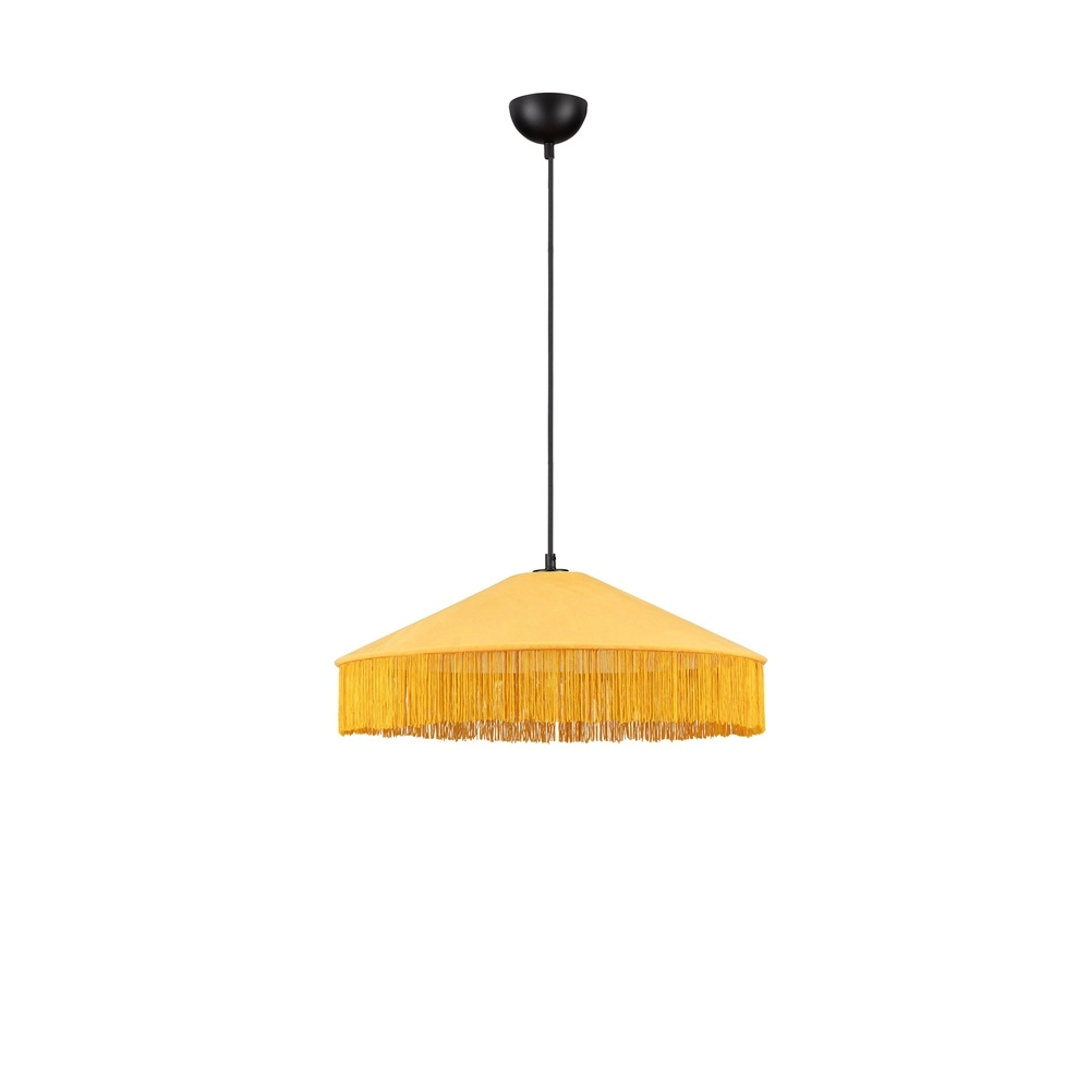 Tiffany pendant lamp Velvy yellow Lyora 5212017493774
