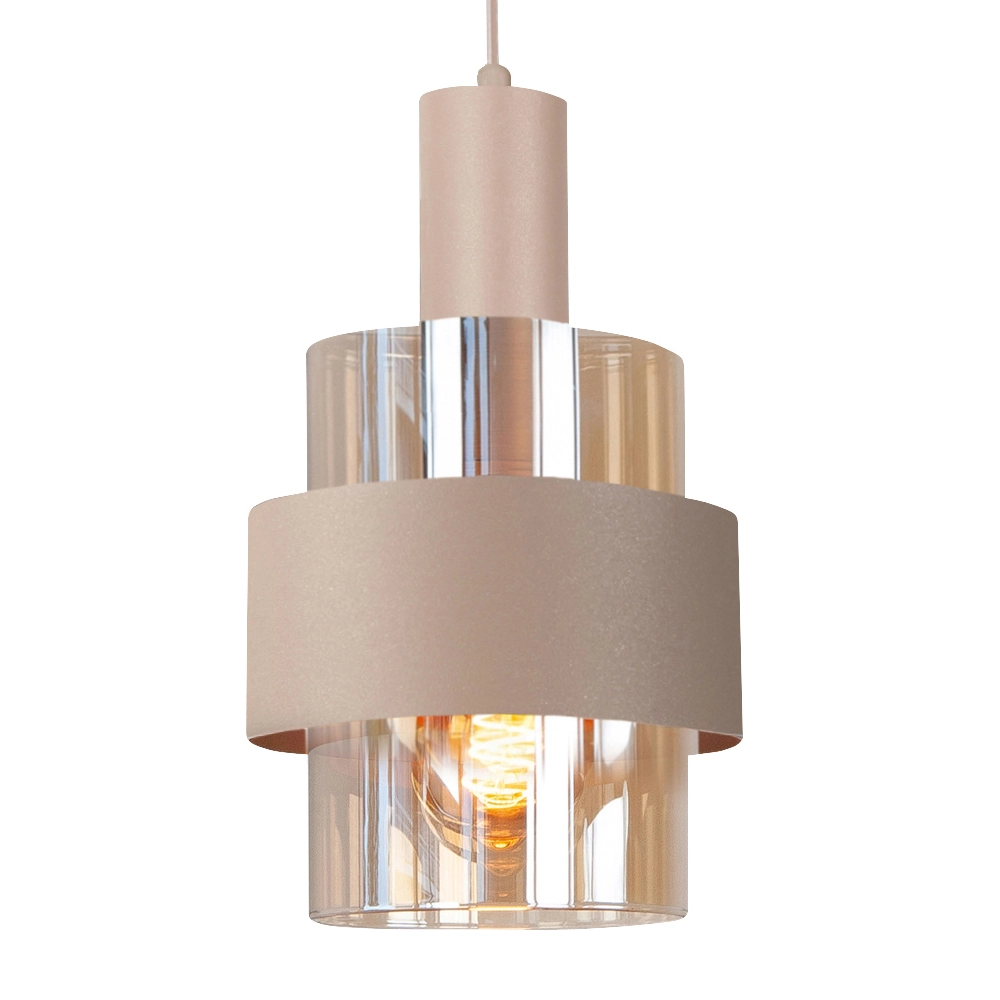 Dining table pendant lamp Marrone 5L - sand Highlight 8718379052095
