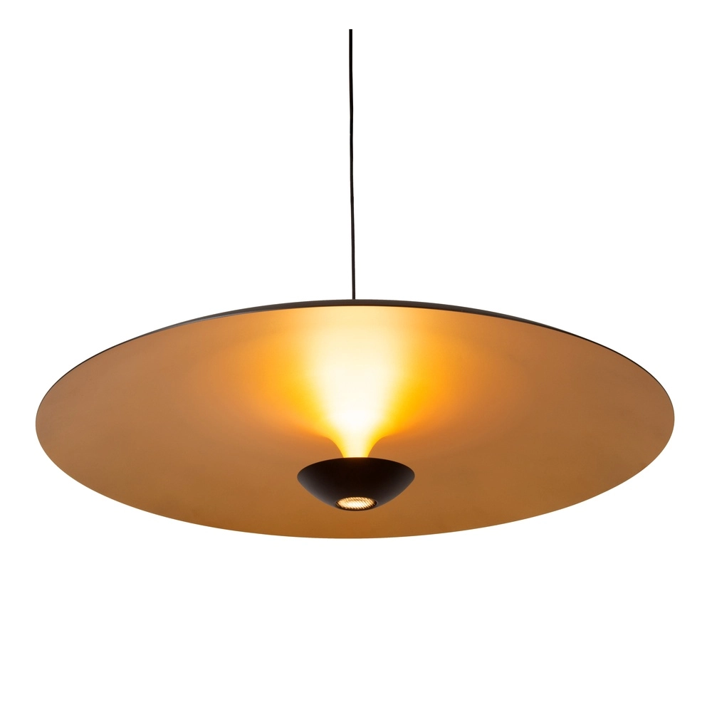 Design pendant lamp Kenneth black Ø 80cm Premium by Lucide 5411212410450