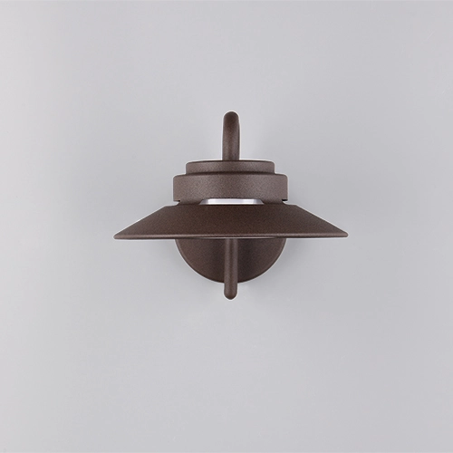 Modern stable lamp Atrato Rusty brown Trio 4017807691276