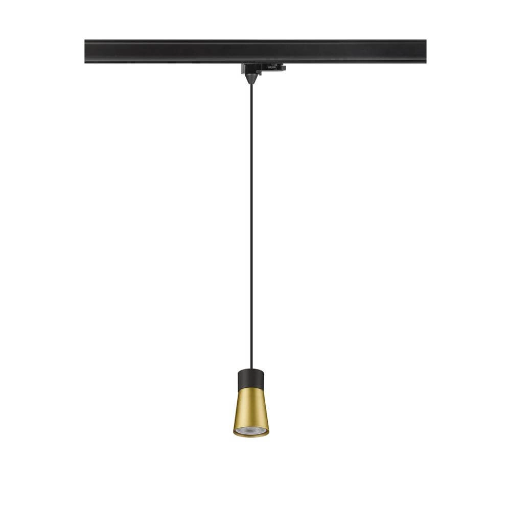Shuttle for rail Puri 2.0 Cone Black-Gold 3-Phase SLV 4024163294478