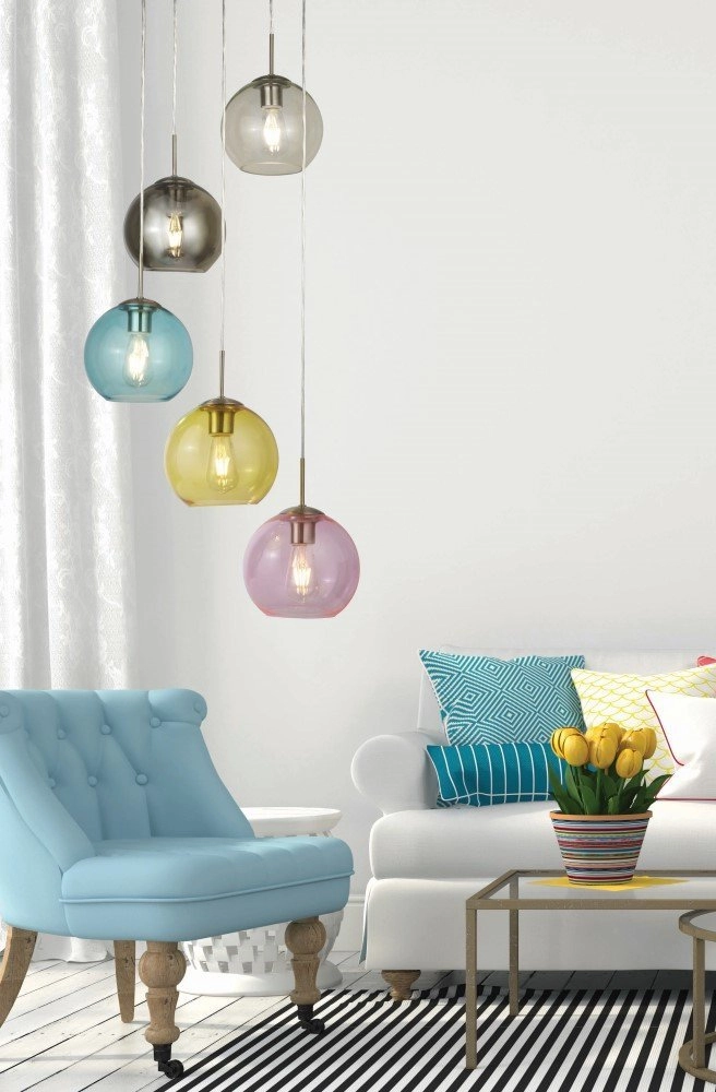 Vide pendant lamp Mardi Gras Curiosities Searchlight 5053423138060