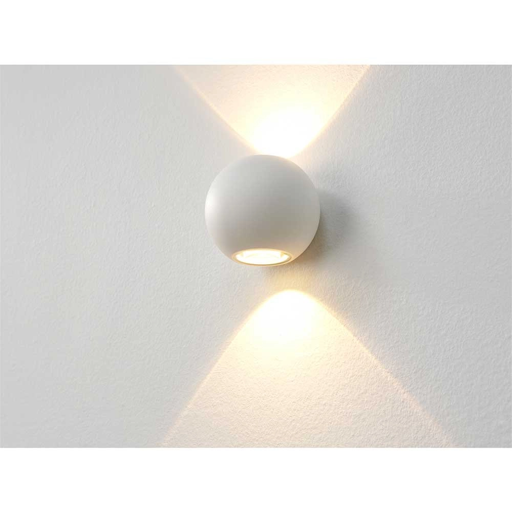Up & down spot Denver round - white