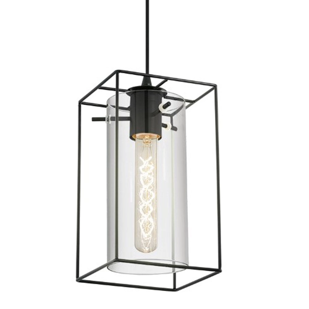 Pendant lamp Loncino black