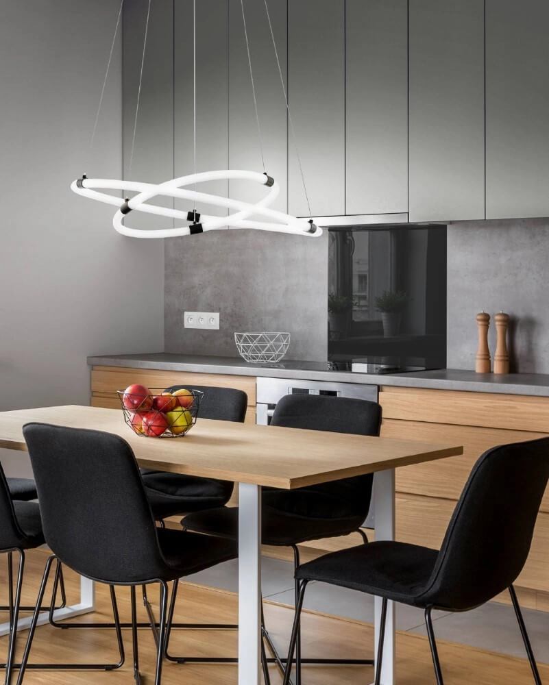 Design hanging lamp Banderillas white with black Stars of Light 9002759398392