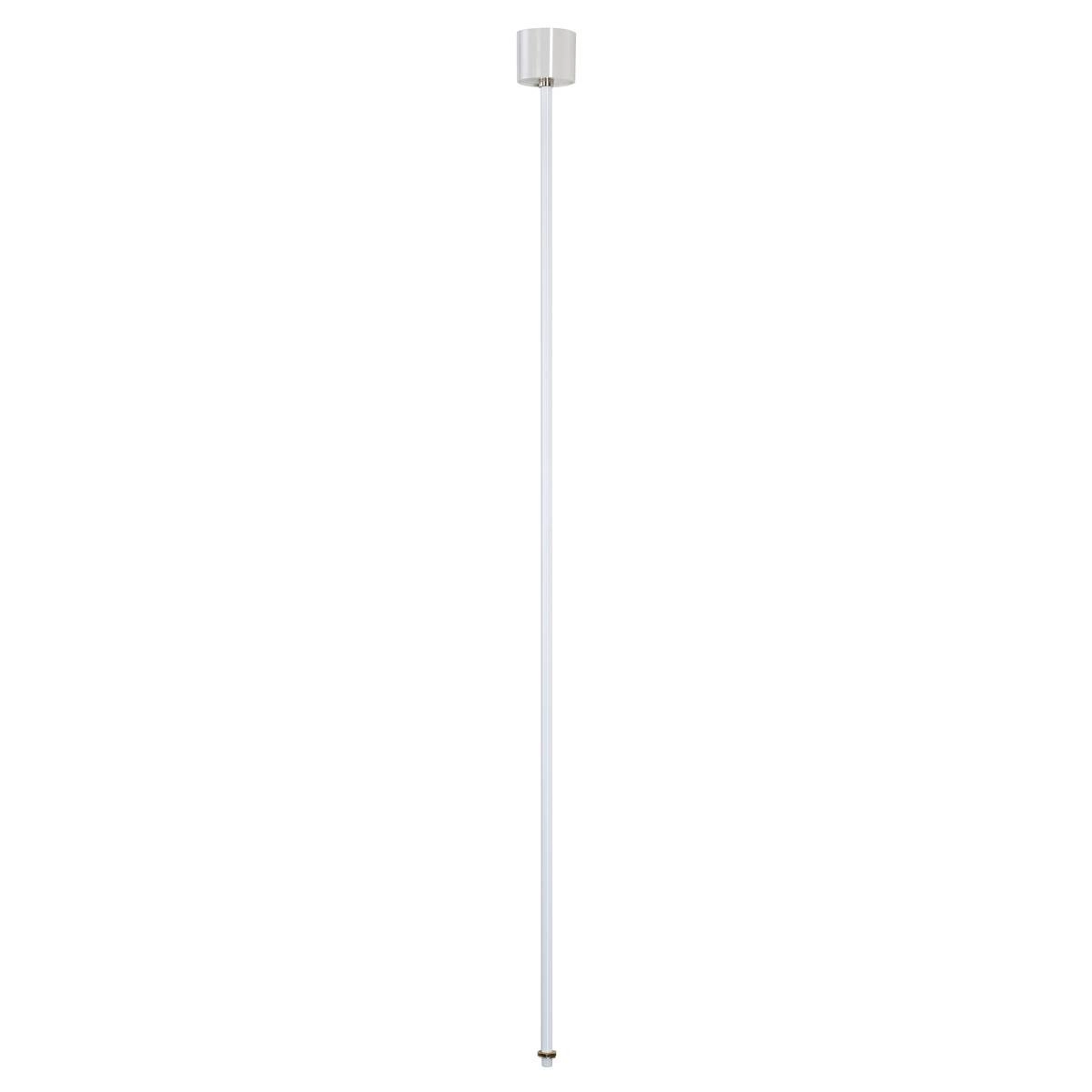 Rail hanging arm Suspension 3-Fase Rail 120cm white
