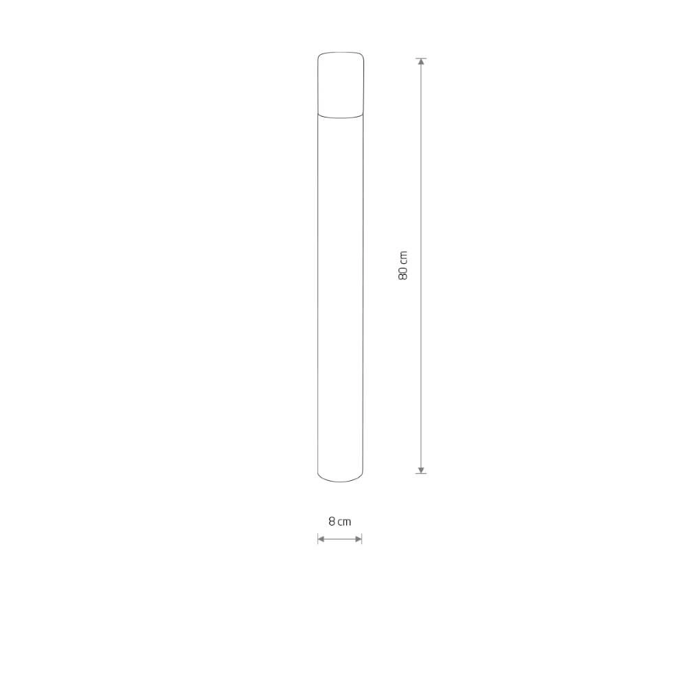 Design garden lamp Ida black Lyora 5903139113731