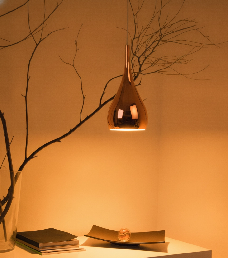 Design pendant lamp Cioto Ø 16cm rose gold