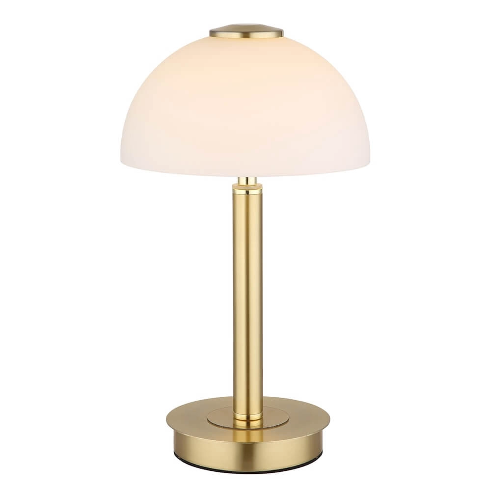 Table lamp Uldin gold with white glass Globo 9007371465729