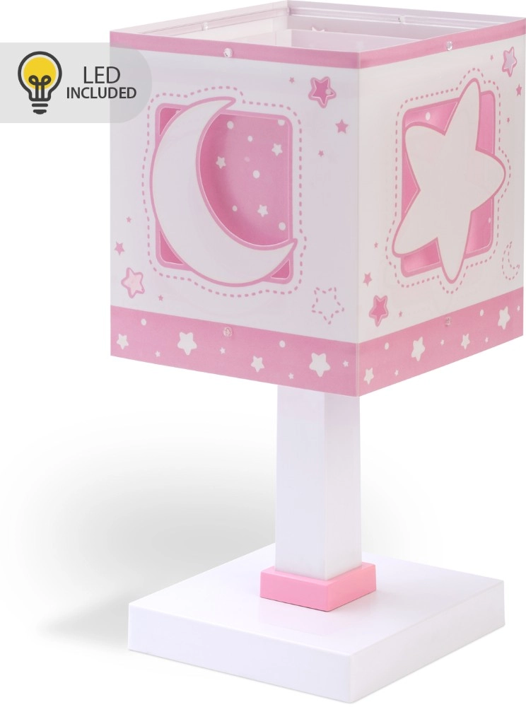 Table lamp Moonlight Pink glow in the dark Dalber 8420406002446