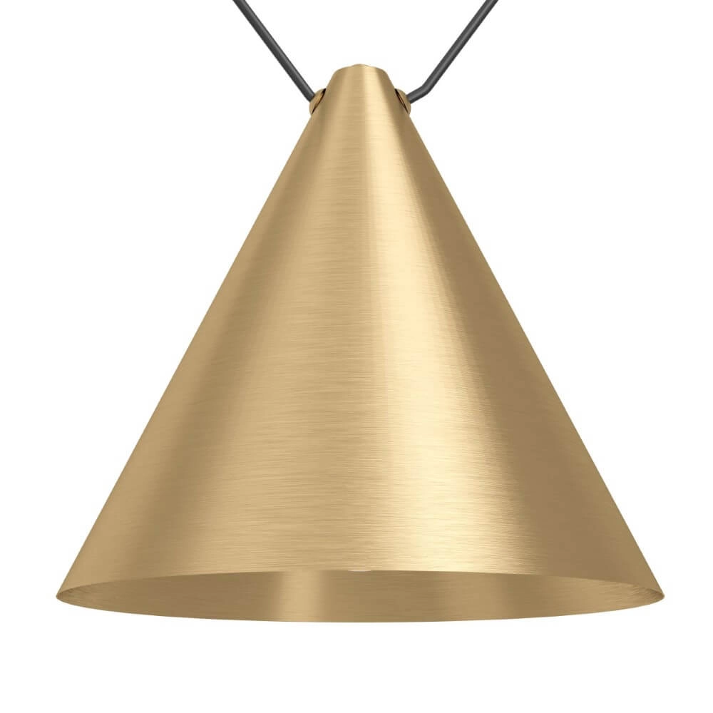 Golden pendant lamp Narices 1 Eglo 9008606270286