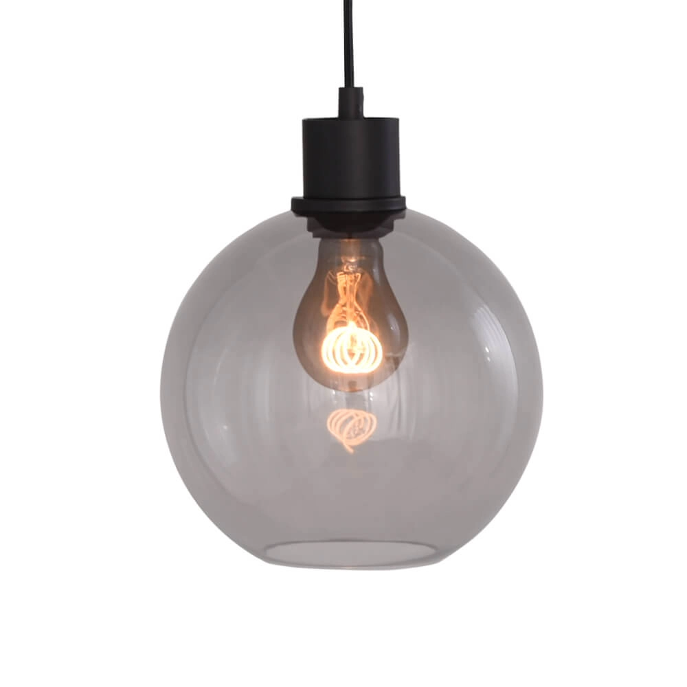 Hanging lamp Lazise Ø 15cm black