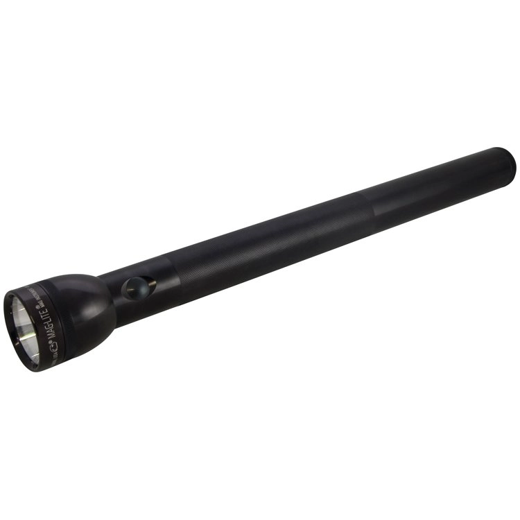 Flashlight 6D-cell Black