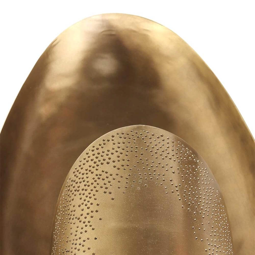 Oval wall lamp Brass bronze Steinhauer 8712746171655