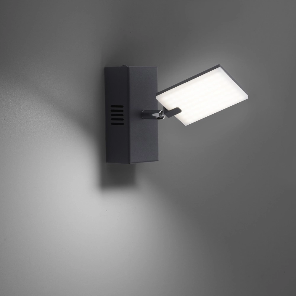 Led wall lamp Pure Mira Switch - Black Pearl Paul Neuhaus 4012248359426
